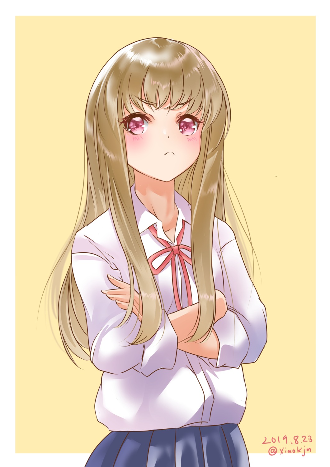 joshikousei_no_muda_zukai, koji_(kojikojimdw), momoi_saku, seifuku