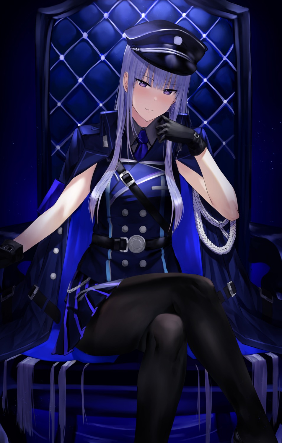 akitaka_akita, pantyhose, uniform