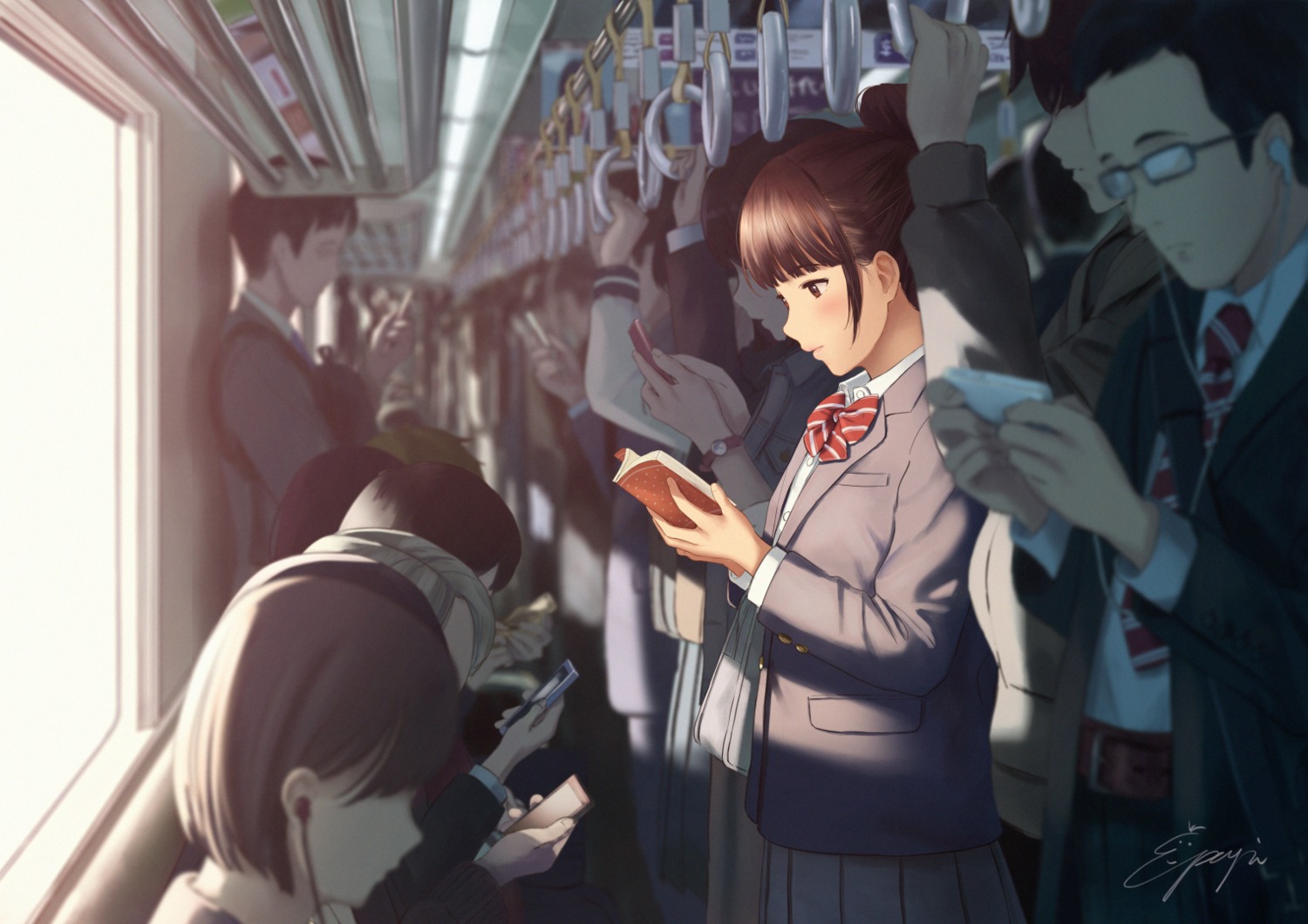 business_suit, megane, papi_(papiron100), seifuku