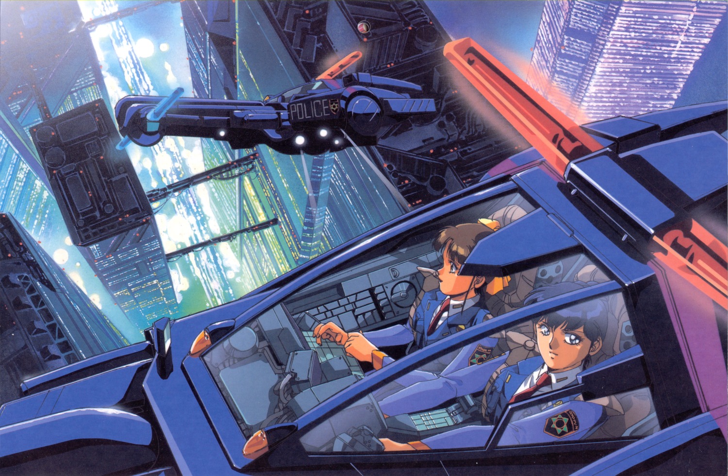 katsumi_liqueur, mecha, saiko_yuki, silent_mobius