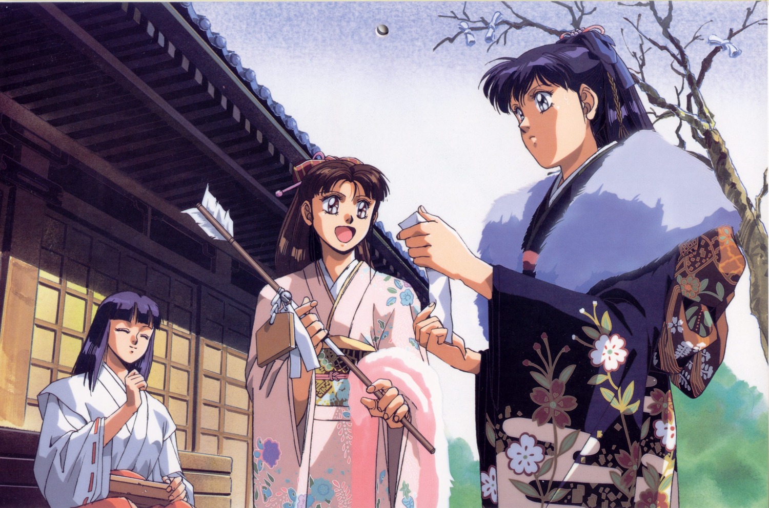 katsumi_liqueur, saiko_yuki, silent_mobius, yamigumo_nami