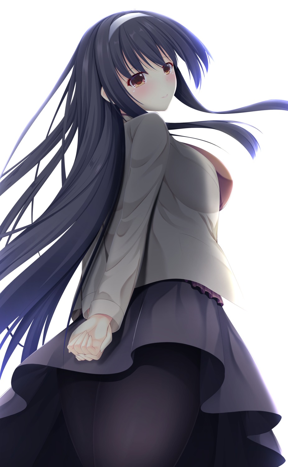 kasumigaoka_utaha, kishimen, pantyhose, saenai_heroine_no_sodatekata, seifuku