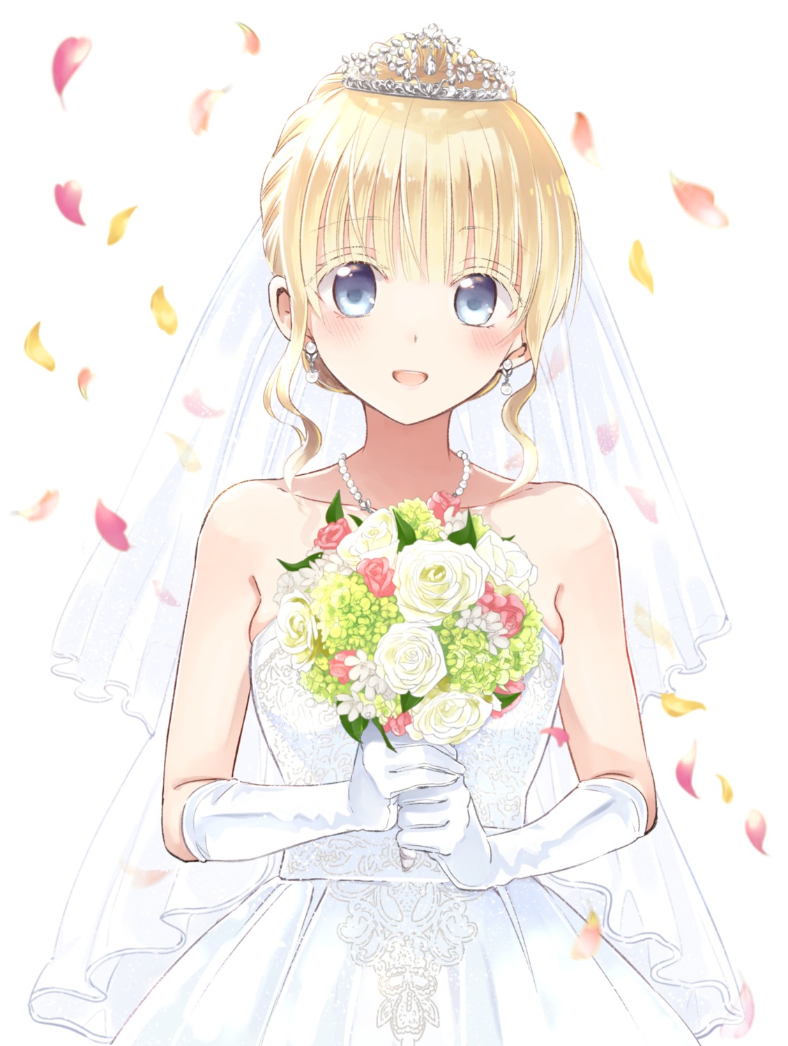 dress, juliet_persia, kaneda_yousuke, kishuku_gakkou_no_juliet, wedding_dress
