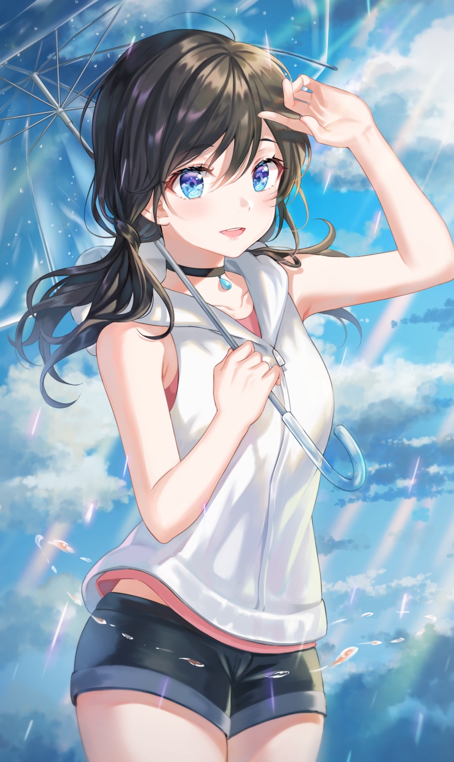 amano_hina, tenki_no_ko, tokkyu, umbrella