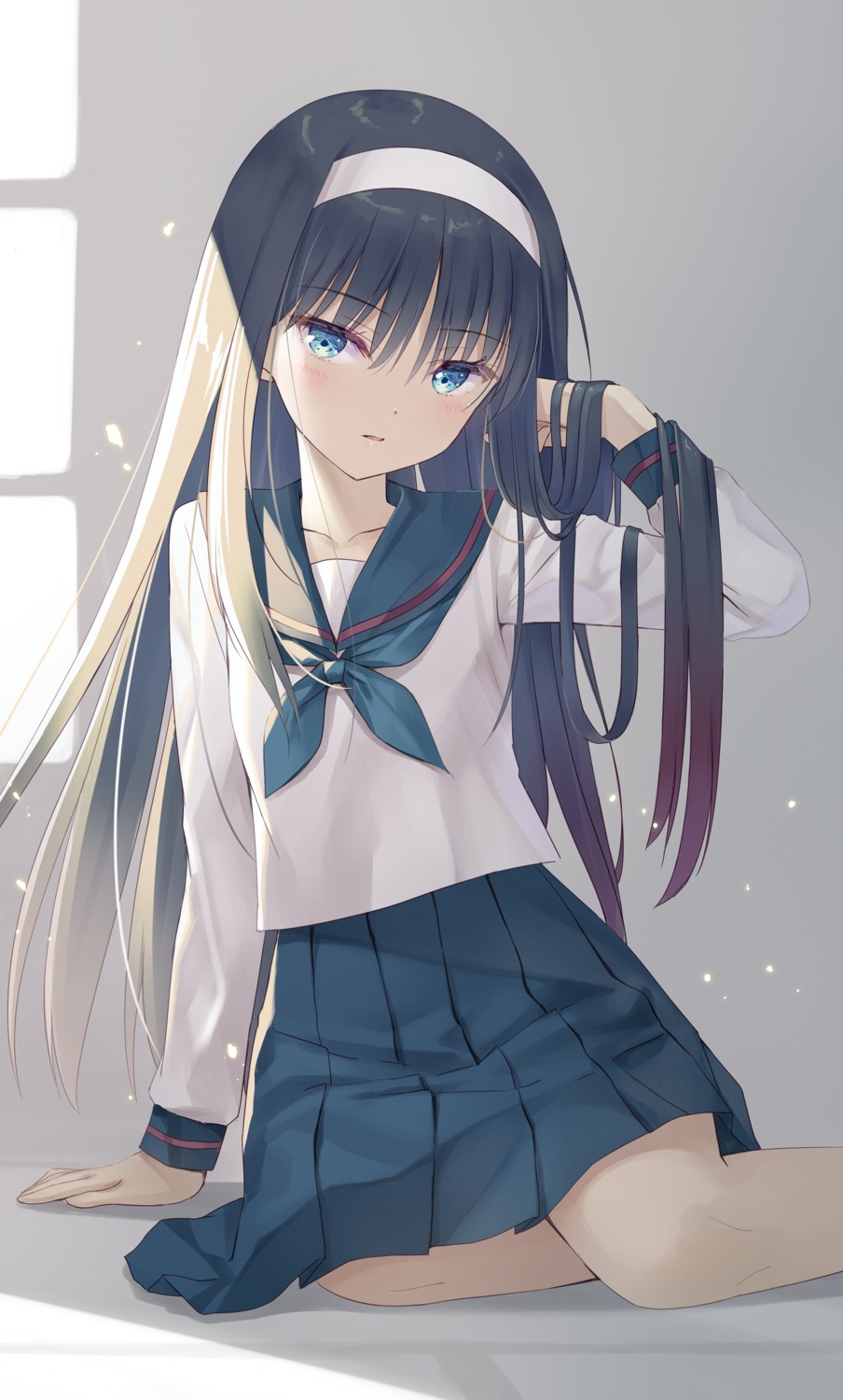 na-ga, seifuku, toono_akiha, tsukihime