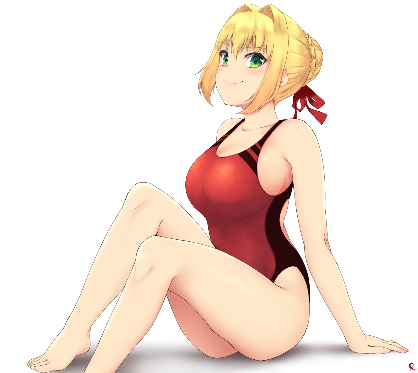 fate/grand_order, nero_claudius_(fate), swimsuits, yue_(show-ei)