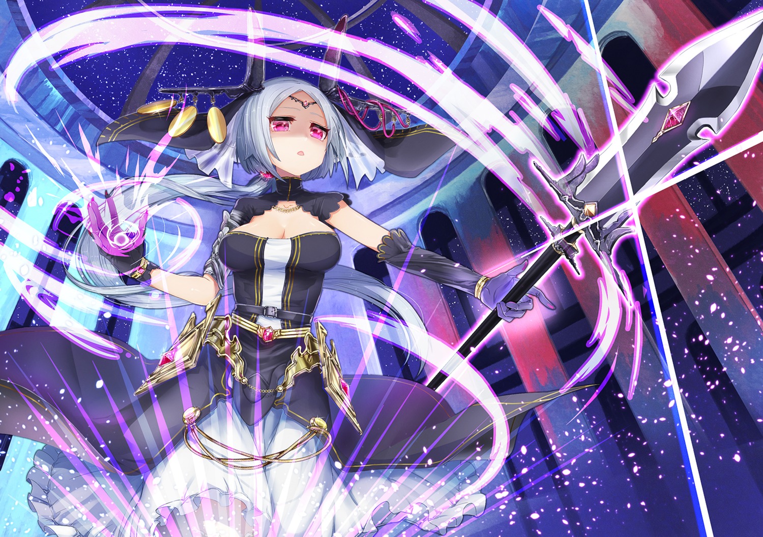 ggnbsky, horns, weapon