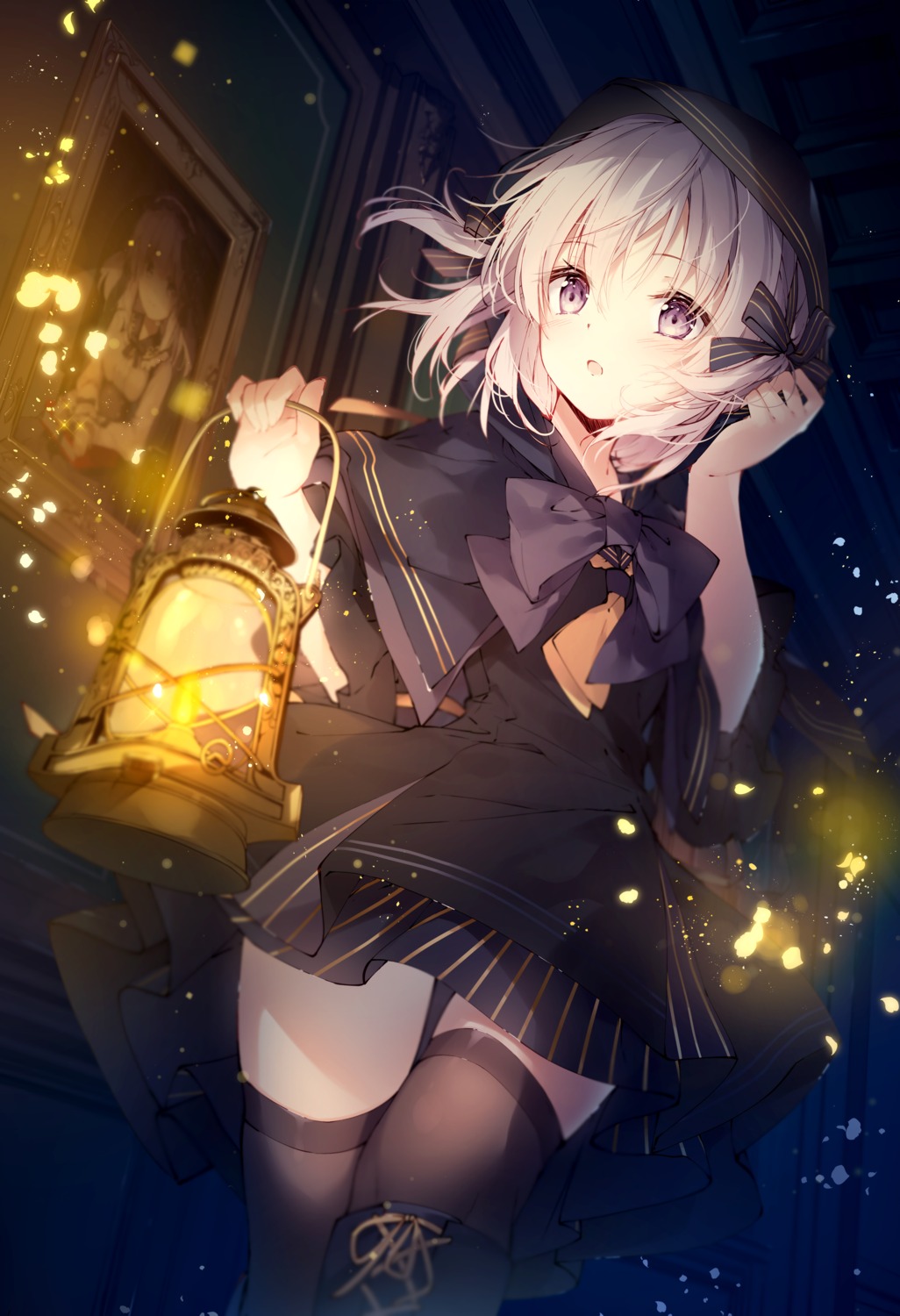 emori_miku_project, ezuki_luna, mochizuki_shiina, thighhighs