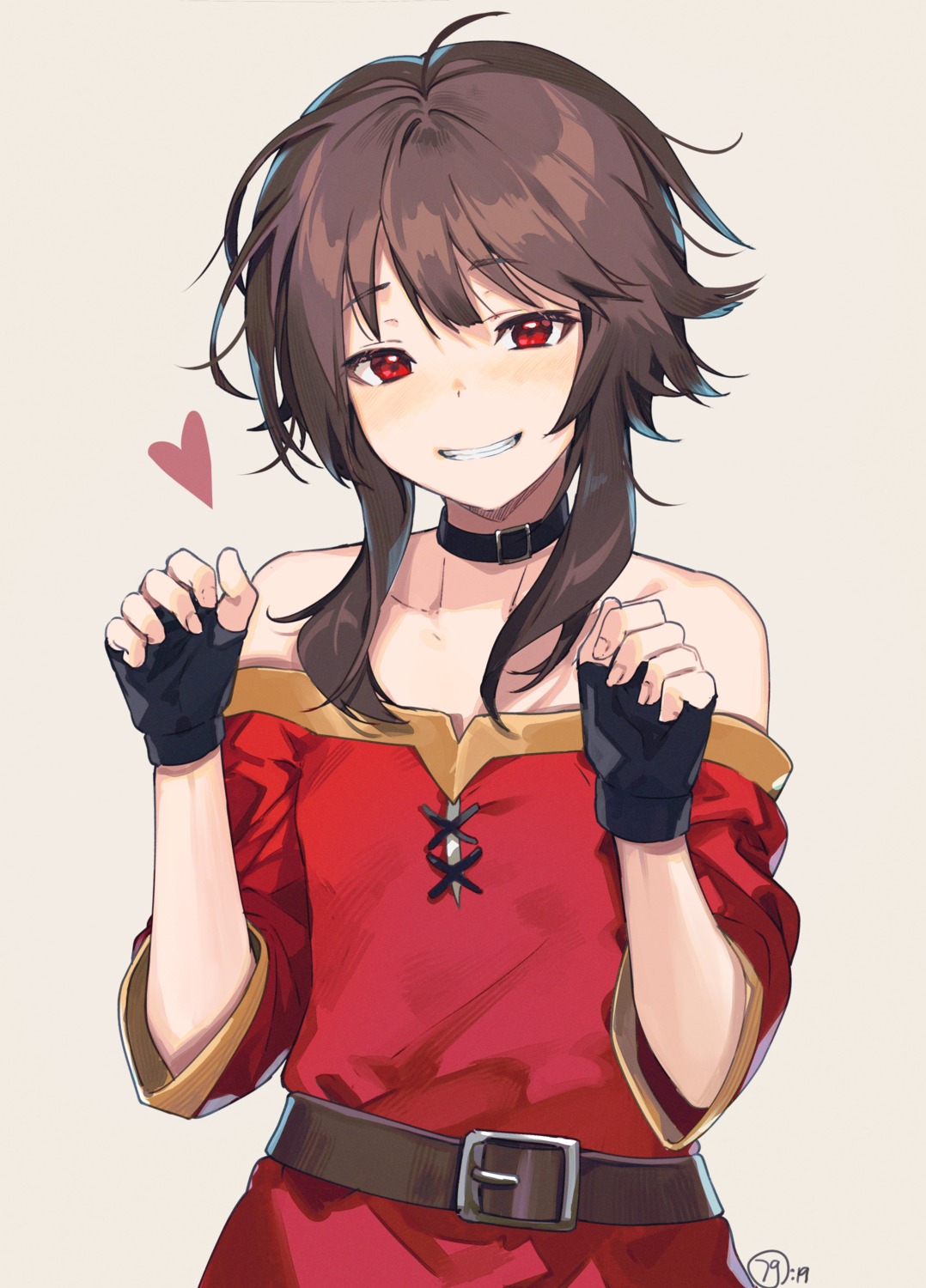dress, kono_subarashii_sekai_ni_shukufuku_wo!, megumin, nagu, witch