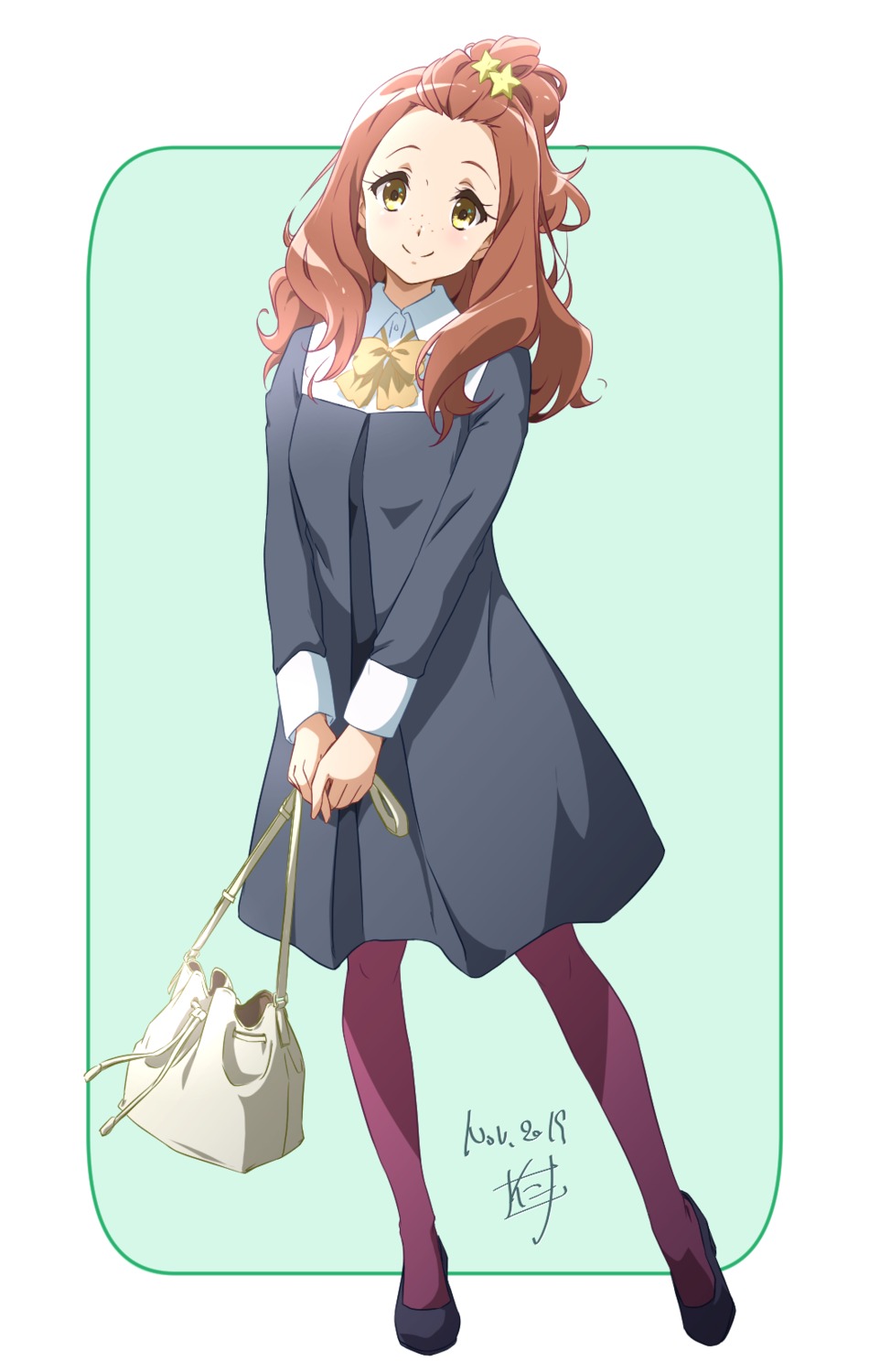 dress, hibike!_euphonium, kenzaki_ririka, nii_manabu, pantyhose