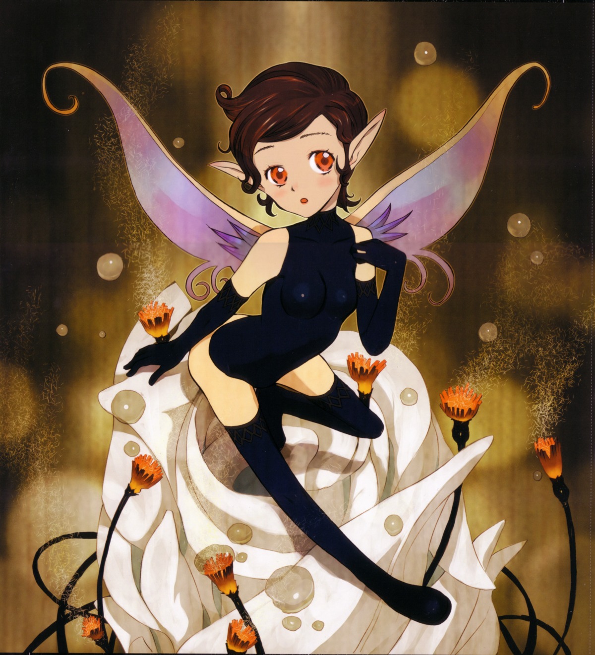 bodysuit, fairy, megaten, okama, pixie, shin_megami_tensei, thighhighs