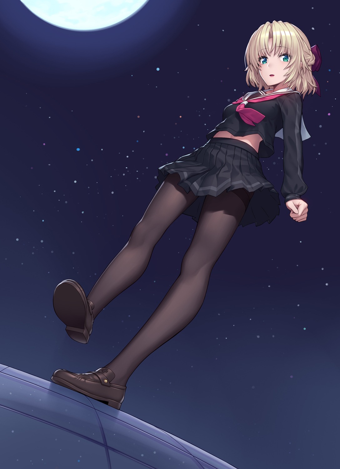 athrun1120, kagamigawa_noelle, memories_off, memories_off_-innocent_file-, pantyhose, seifuku, skirt_lift