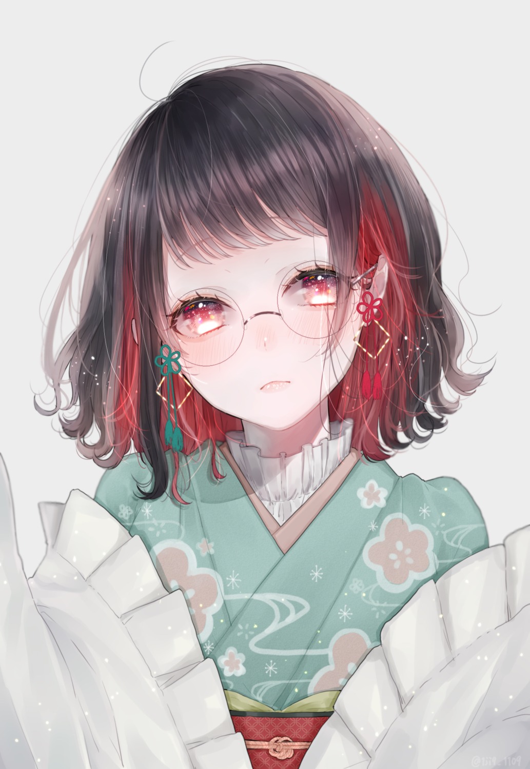 ichijiku_(user_yhjw8354), maid, megane, wa_maid