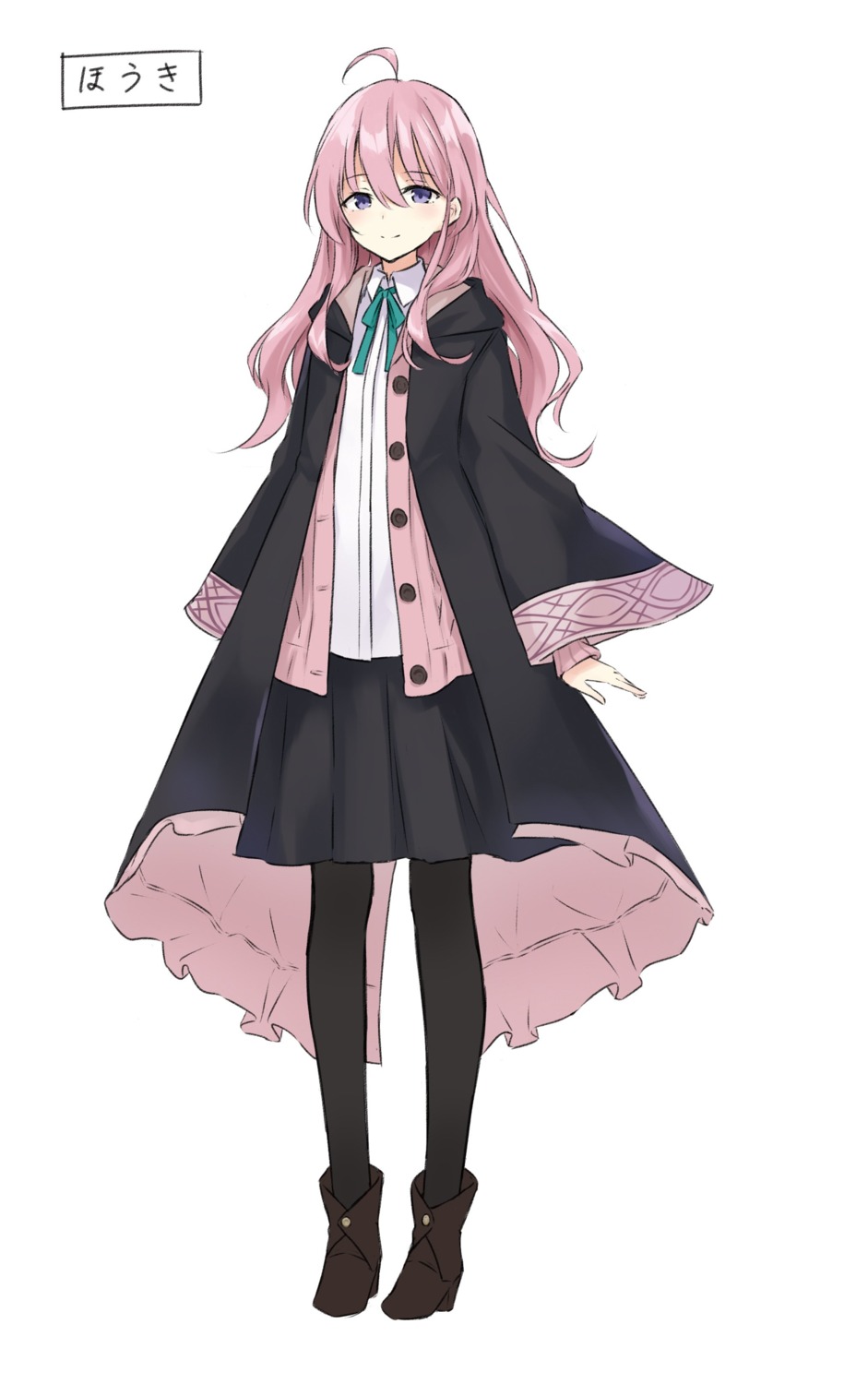 azuuru, heels, houki_(majotabi), majo_no_tabitabi, pantyhose, sweater