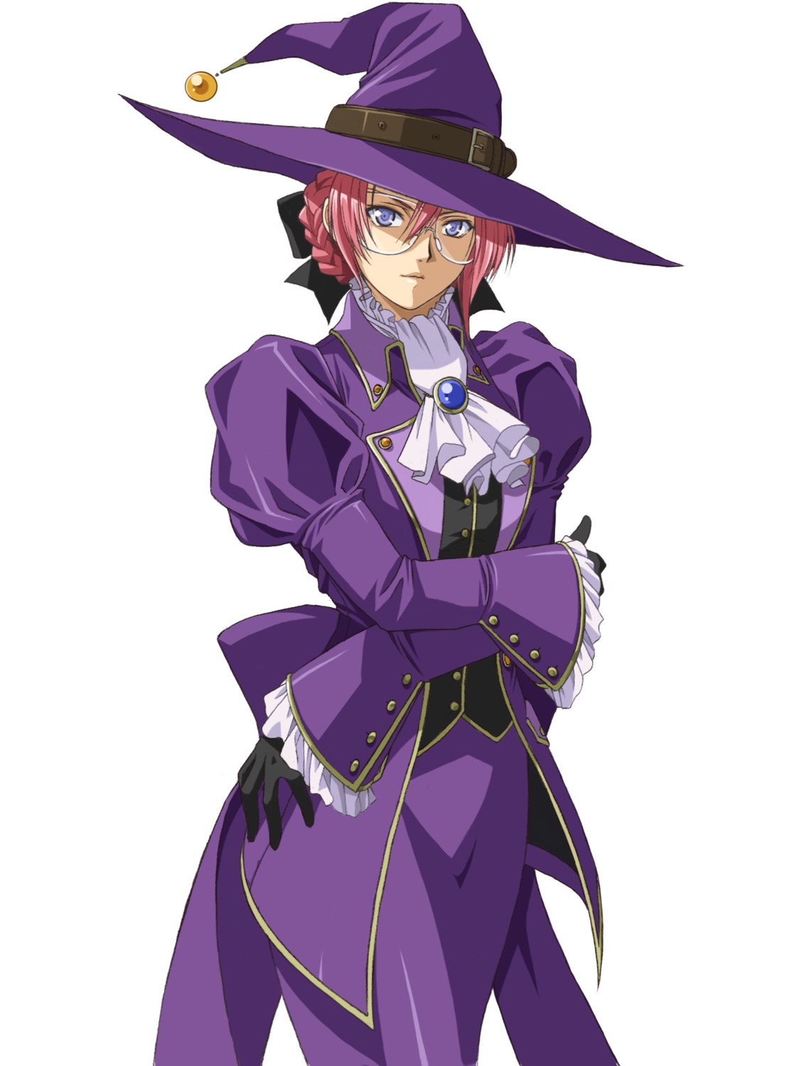fumiko_odette_vanstein, kado_tsukasa, megane, shikigami_no_shiro, shikigami_no_shiro_iii, witch