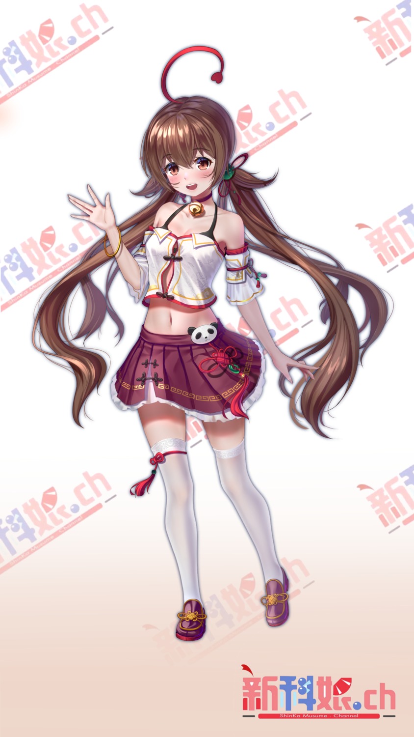lazy_guang_guang, thighhighs, xinkeniang