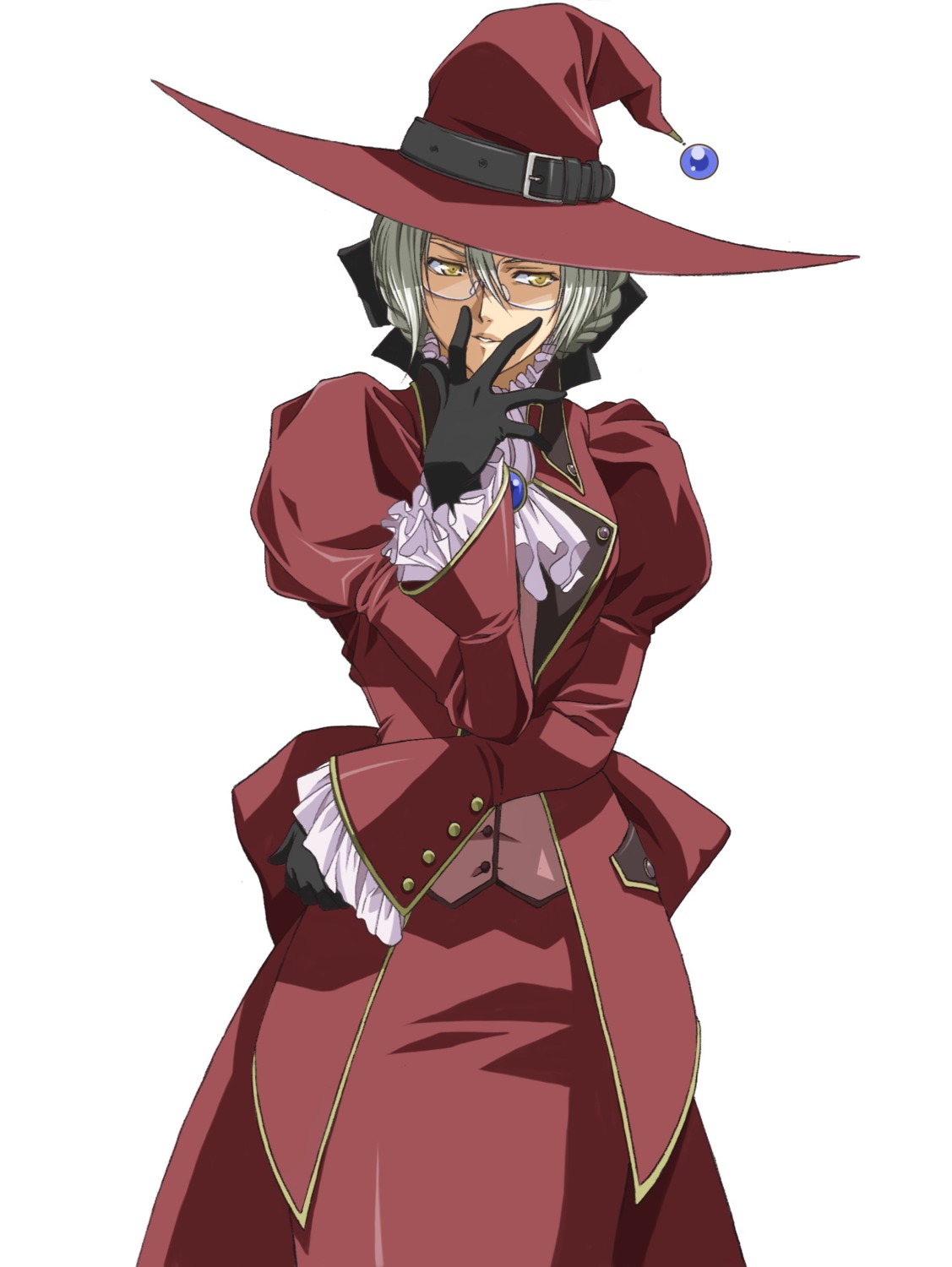 fumiko_odette_vanstein, kado_tsukasa, megane, shikigami_no_shiro, shikigami_no_shiro_iii, witch