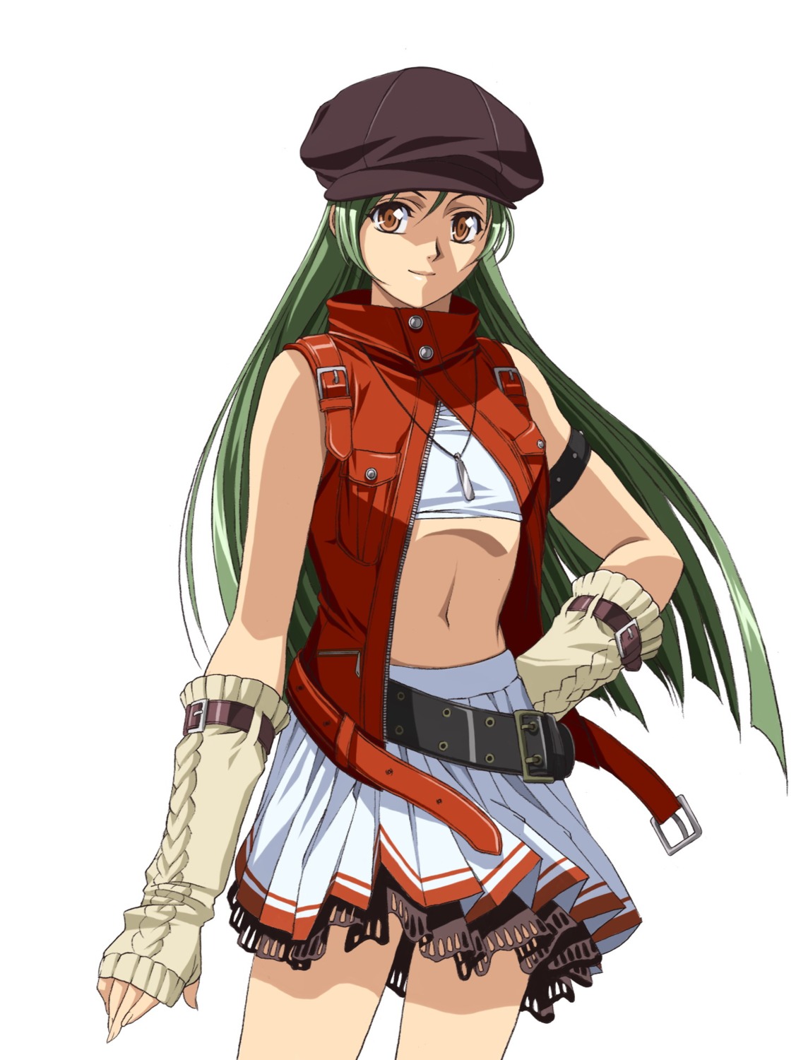 kado_tsukasa, kirishima_reika, open_shirt, shikigami_no_shiro, shikigami_no_shiro_iii