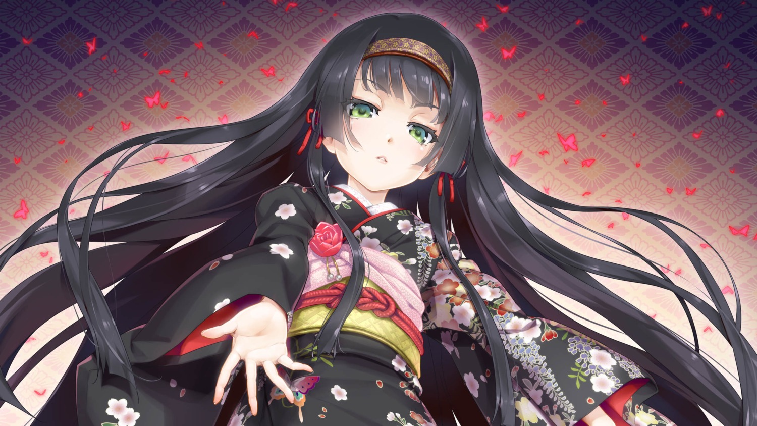 bishoujo_mangekyou, bishoujo_mangekyou_-kotowari_to_meikyuu_no_shoujo-, happoubi_jin, jpeg_artifacts, kimono, omega_star, renge_(bishoujo_mangekyou), wallpaper