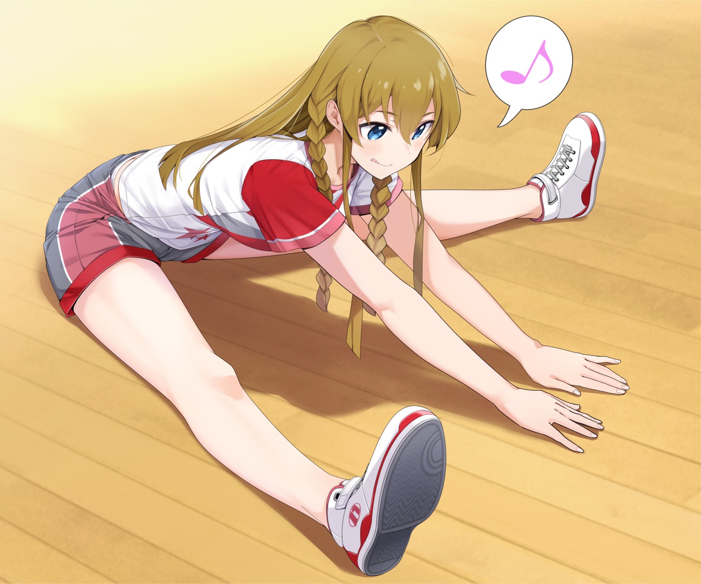 giba_(out-low), gym_uniform, kousaka_umi, the_idolm@ster, the_idolm@ster_million_live!