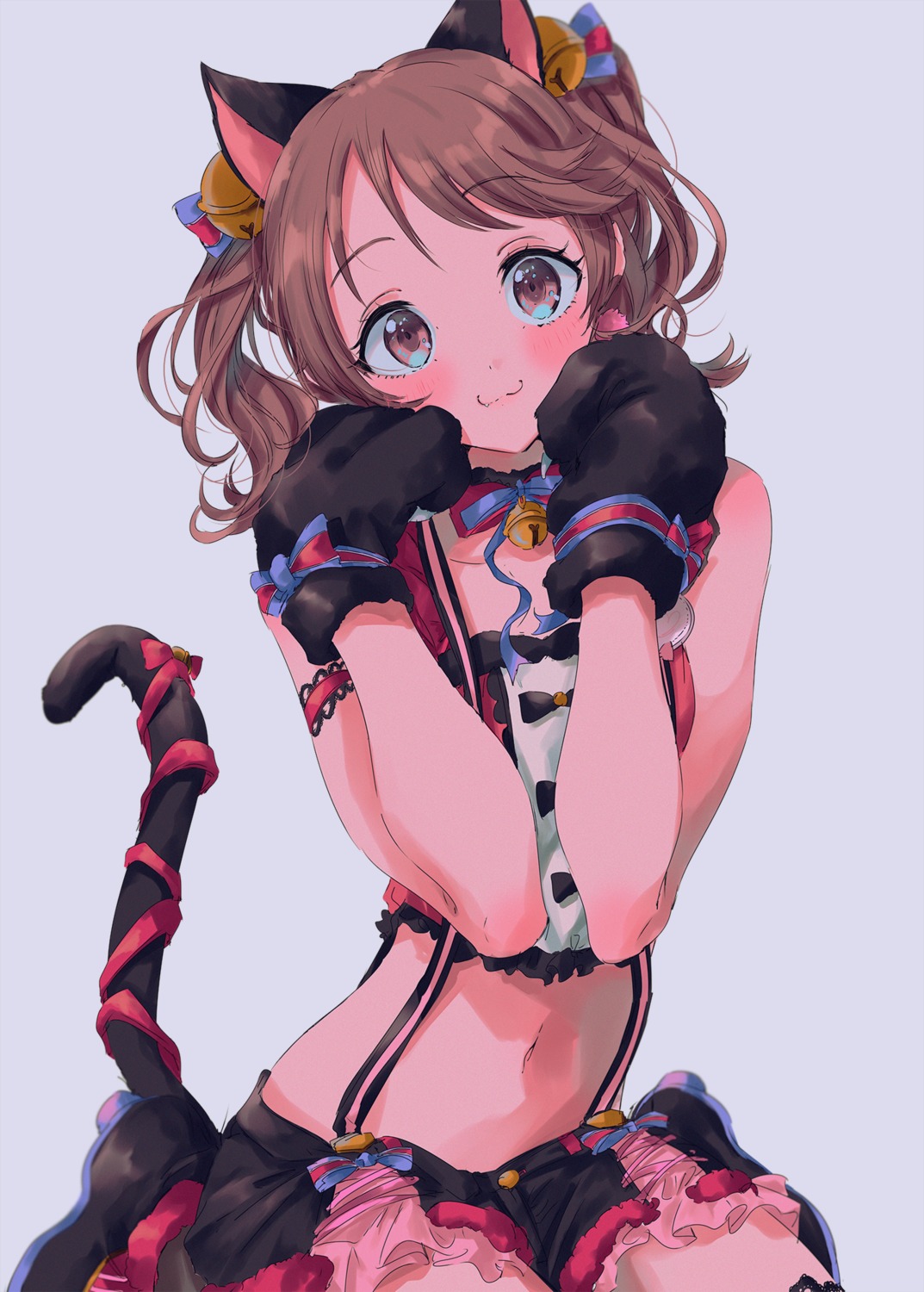 animal_ears, najuco_(naju0517), nekomimi, shiina_noriko, tail, the_idolm@ster, the_idolm@ster_cinderella_girls