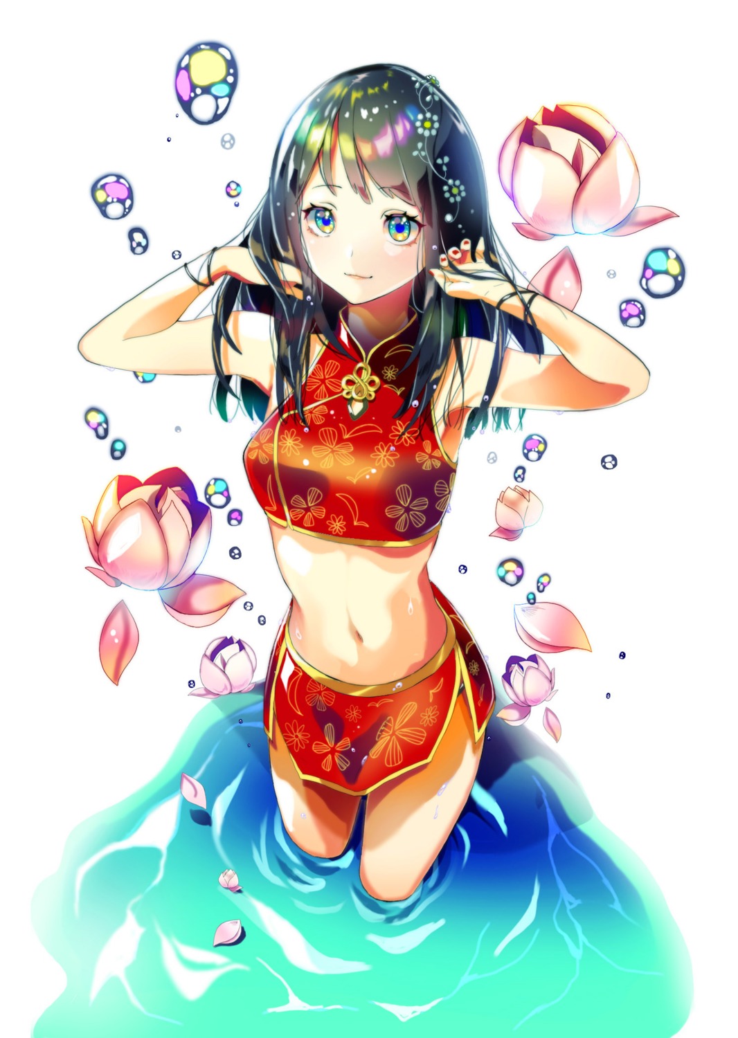 chinadress, okutani_toro, wet