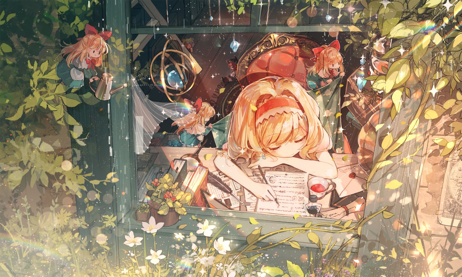 alice_margatroid, rokusai, touhou