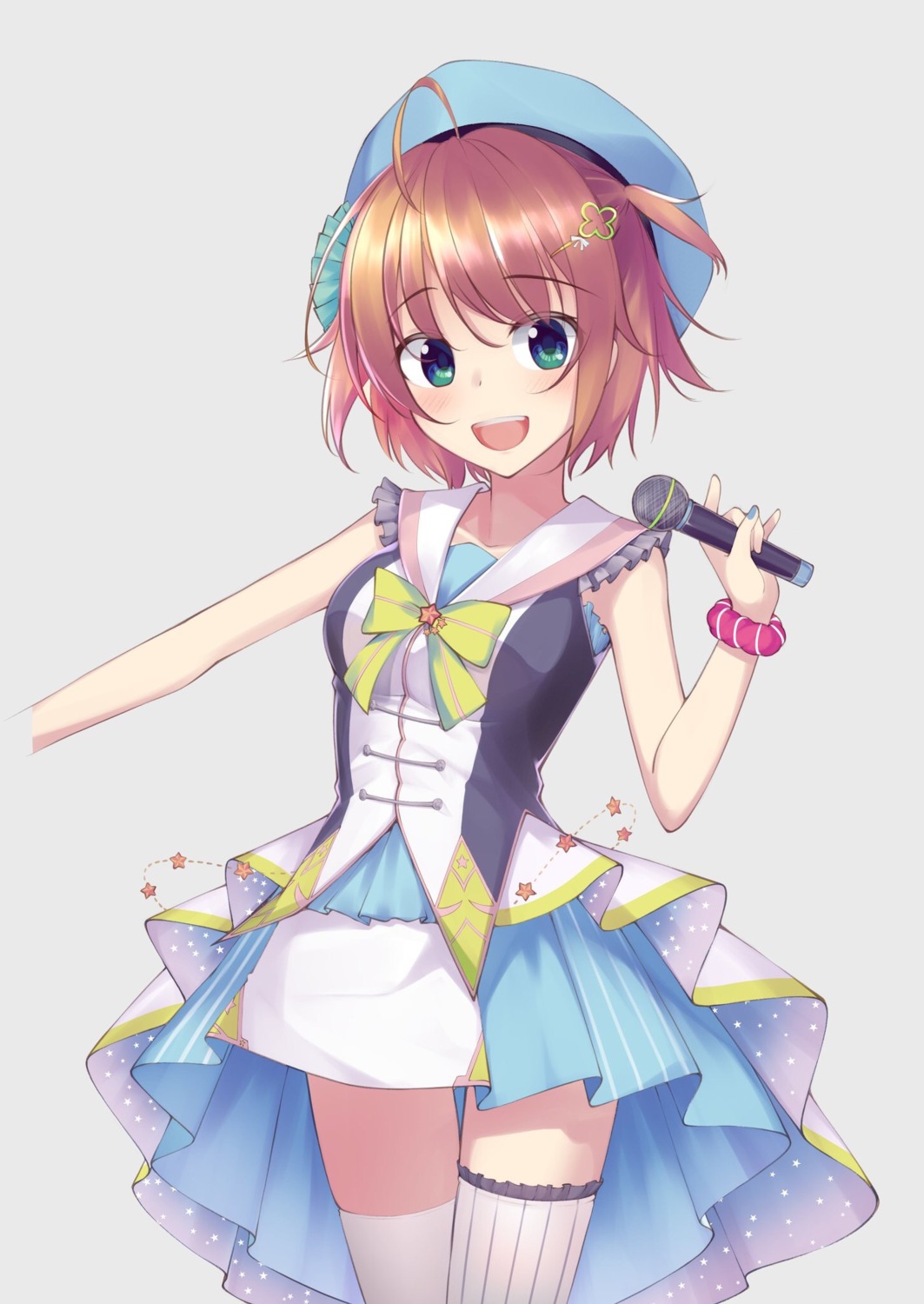 misakisanakichi, re:stage!_project, shikimiya_mana, thighhighs