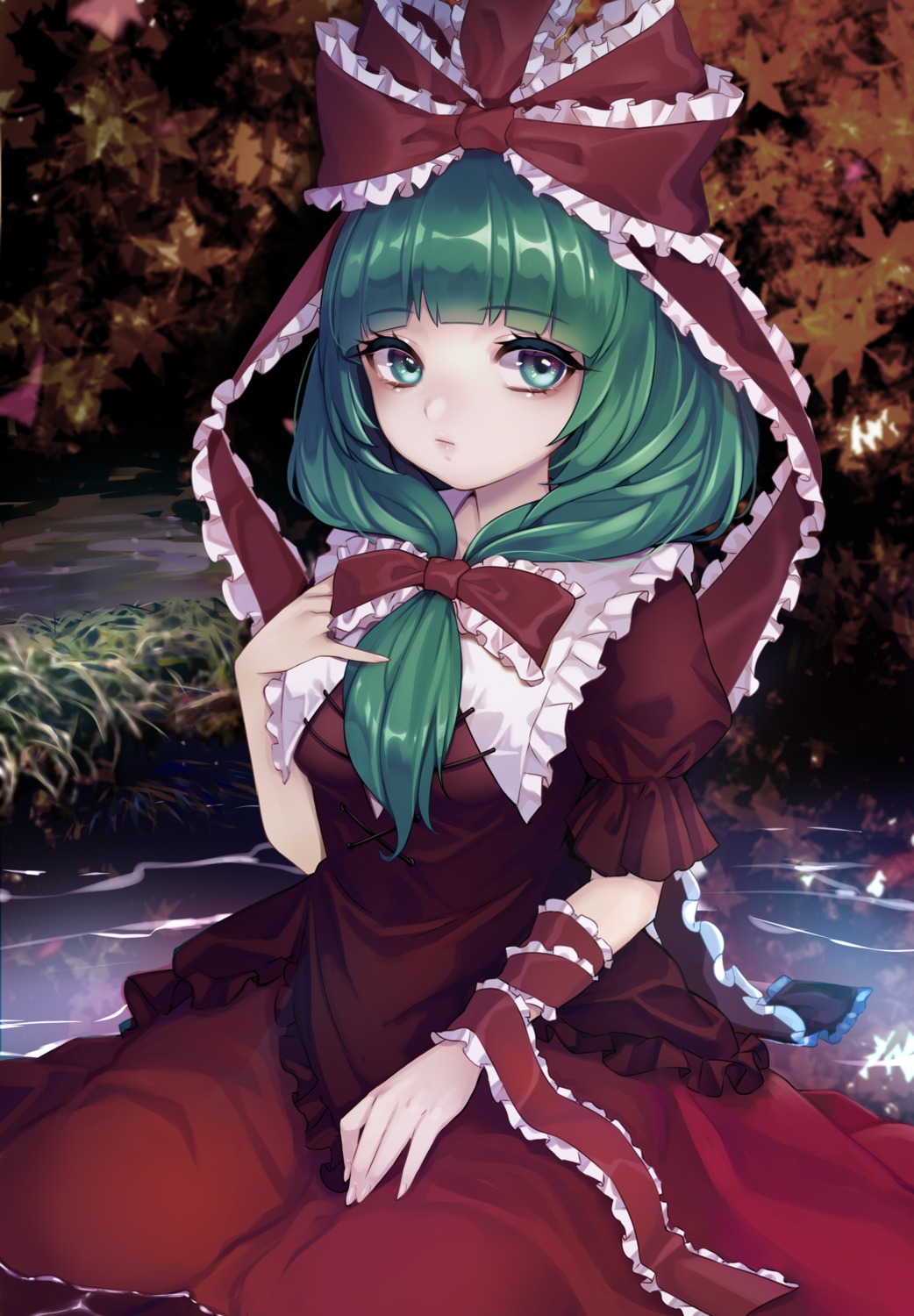 kagiyama_hina, touhou, wikumi