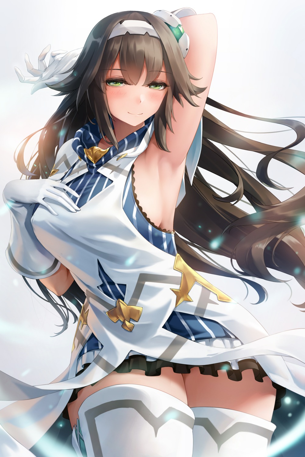 erect_nipples, kyoumaz, thighhighs, world_flipper