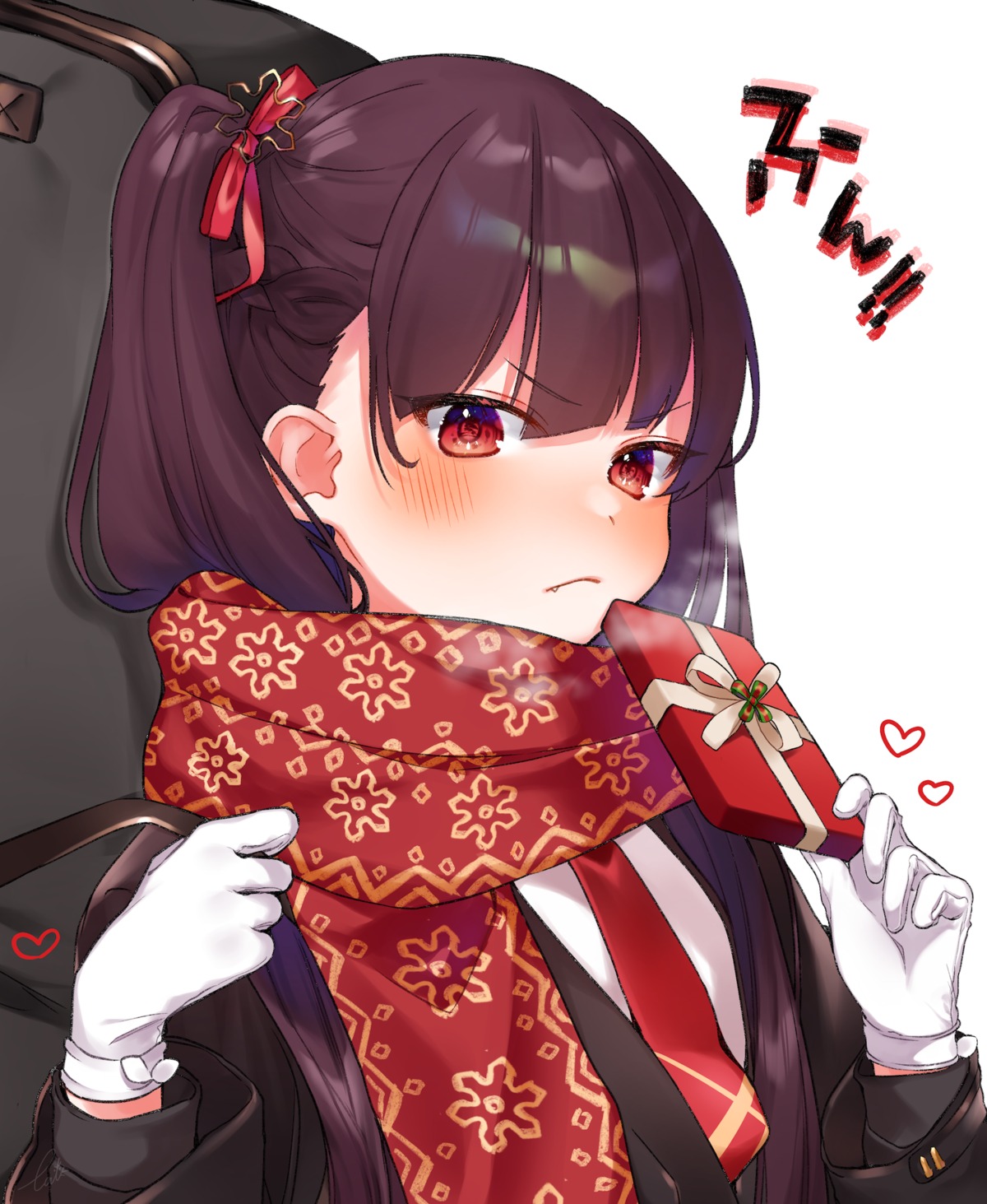 etto_eat, girls_frontline, uniform, wa2000_(girls_frontline)