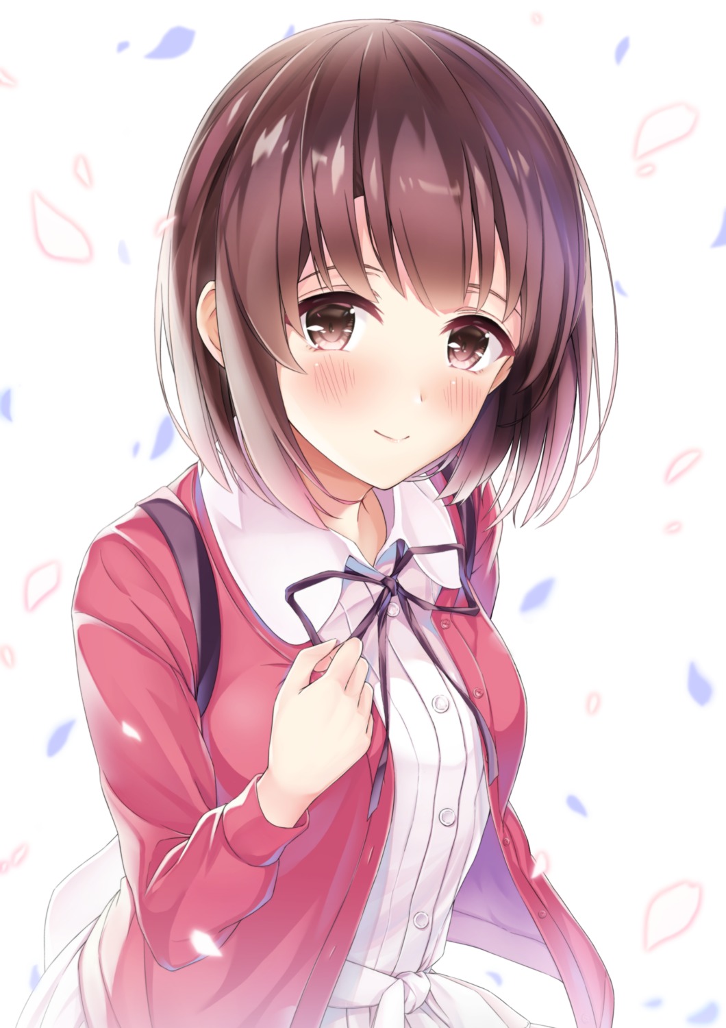 breast_hold, dress, katou_megumi, saenai_heroine_no_sodatekata, sweater, yumemo