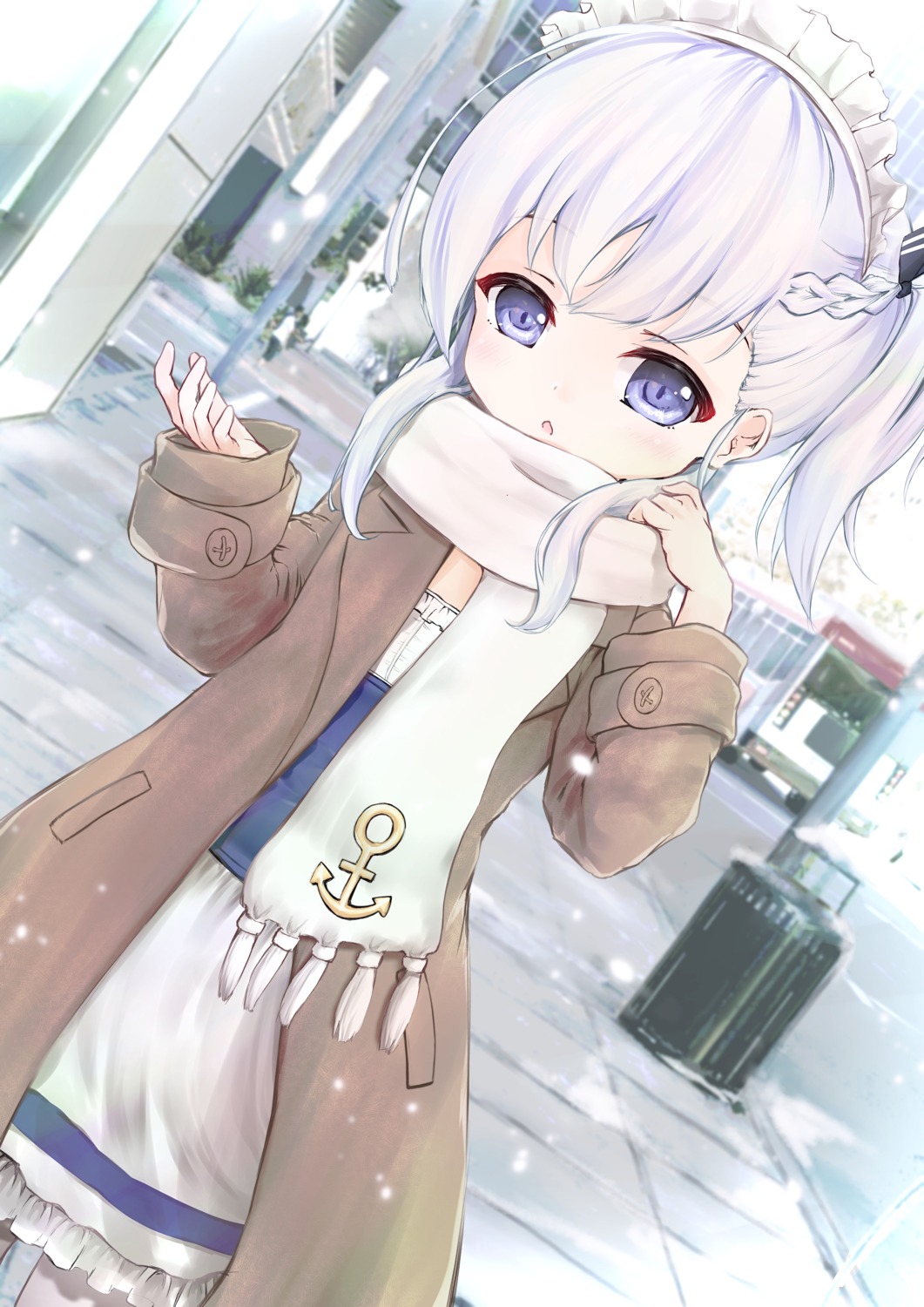 azur_lane, bel-chan_(azur_lane), belfast_(azur_lane), maid, maru_shion