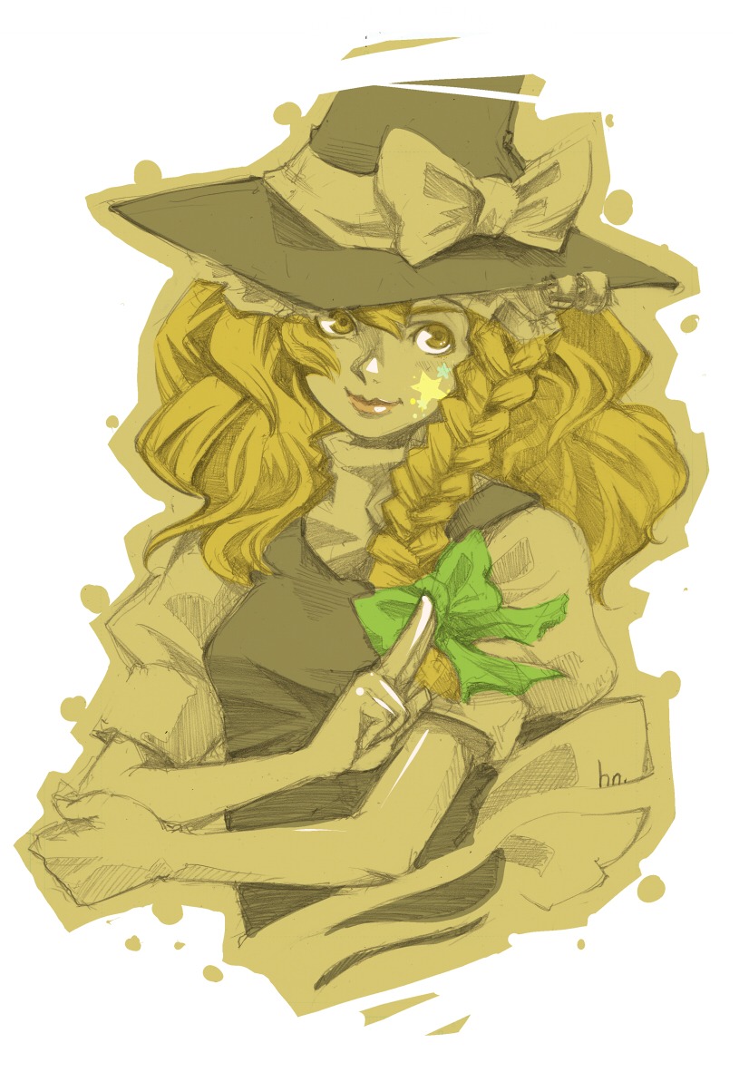 hounori, kirisame_marisa, touhou