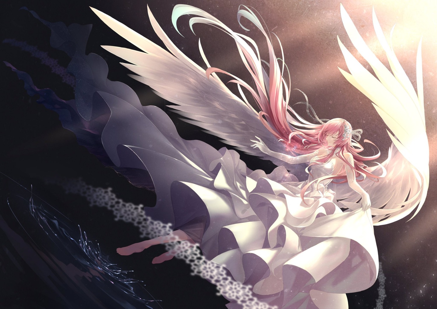 angel, dress, md230101, sound_voltex, wings