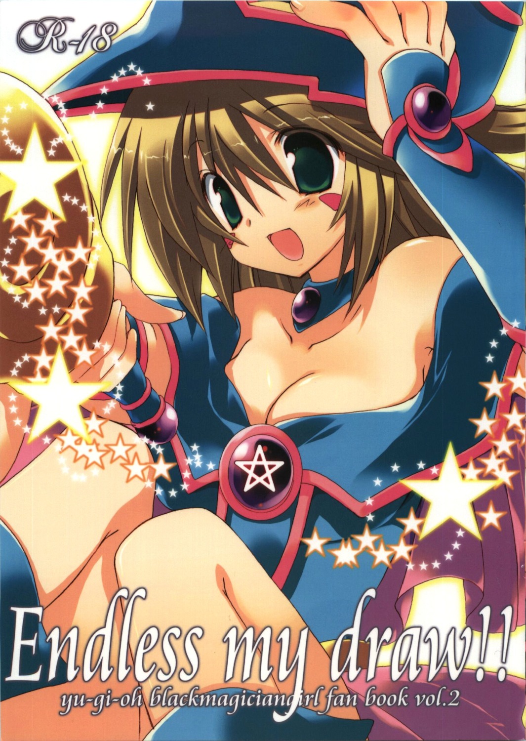 cleavage, dark_magician_girl, takanae_kyourin, takanaedoko, yugioh