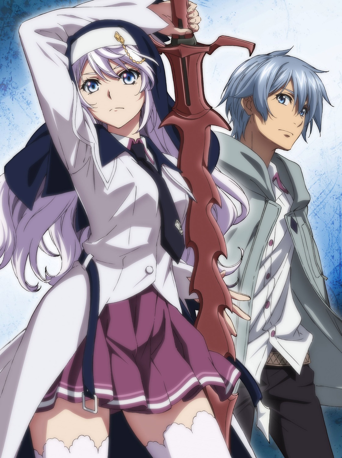 akatsuki_kojou, kasugaya_shizuri_castiella, nun, strike_the_blood, sword, tagme, thighhighs