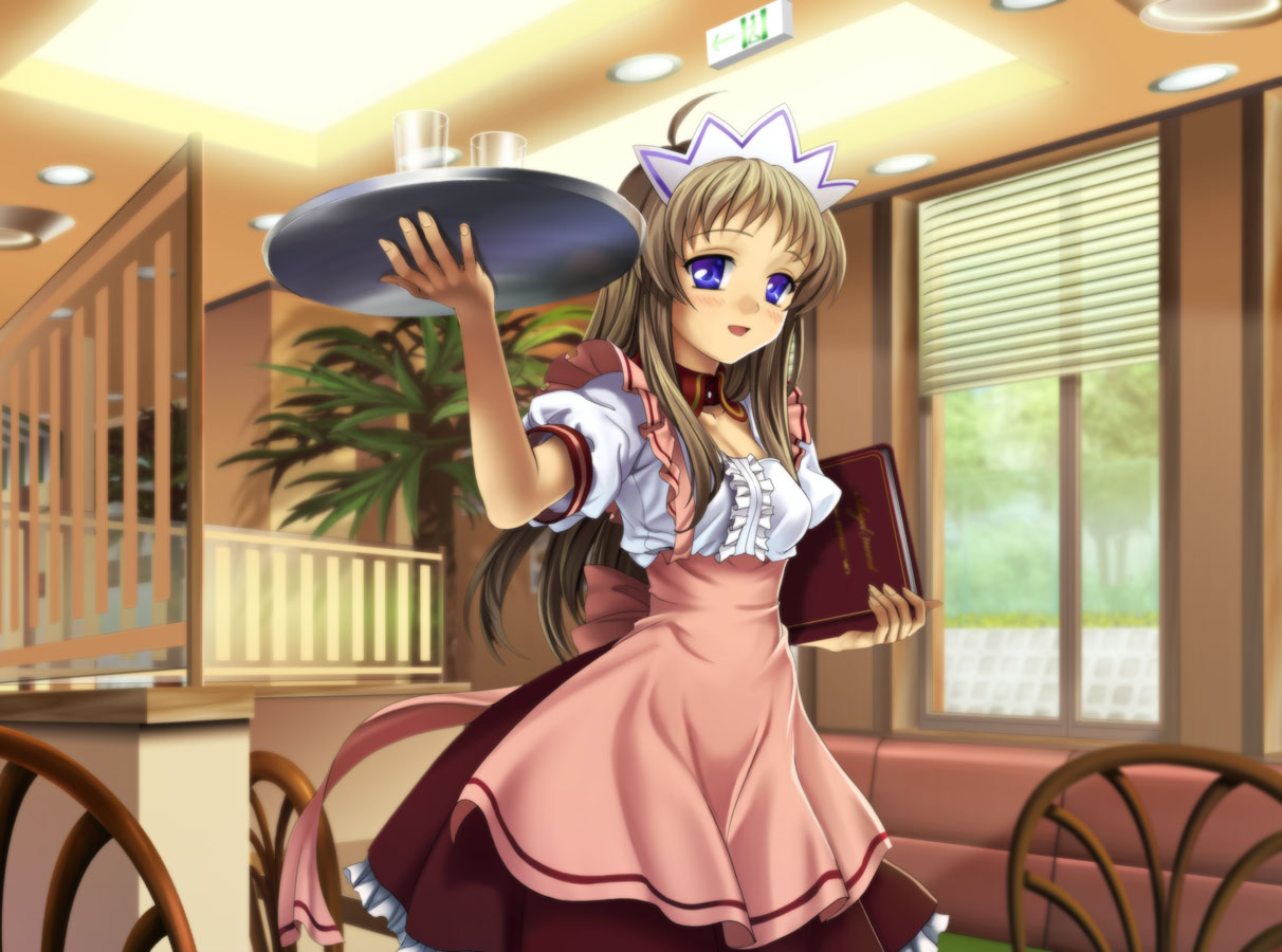 clannad, miyazawa_yukine, moonknives, waitress