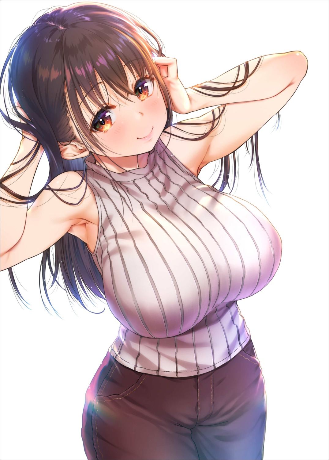 choppiri_toshiue_demo_kanojo_ni_shite_kuremasu_ka?_~tamaranaku_itooshiku_tonikaku_toutoi~, nanase_meruchi, orihara_hime, sweater