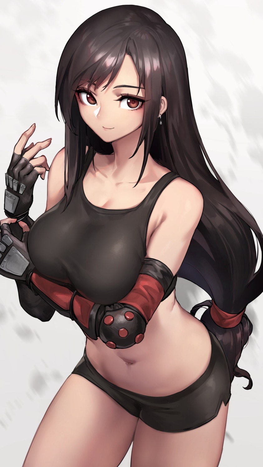 breast_hold, final_fantasy, final_fantasy_vii, oopartz_yang, thighhighs, tifa_lockhart