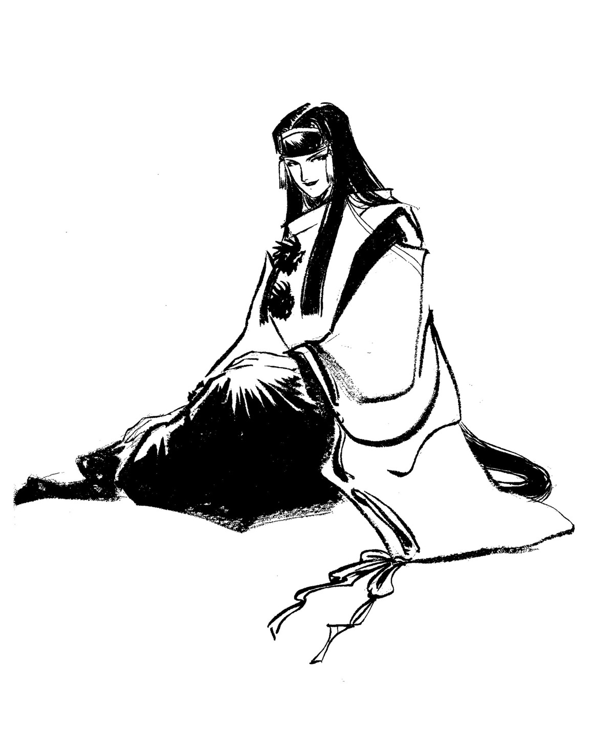 monochrome, rashoujin_mizuki, samurai_spirits, shiroi_eiji, snk