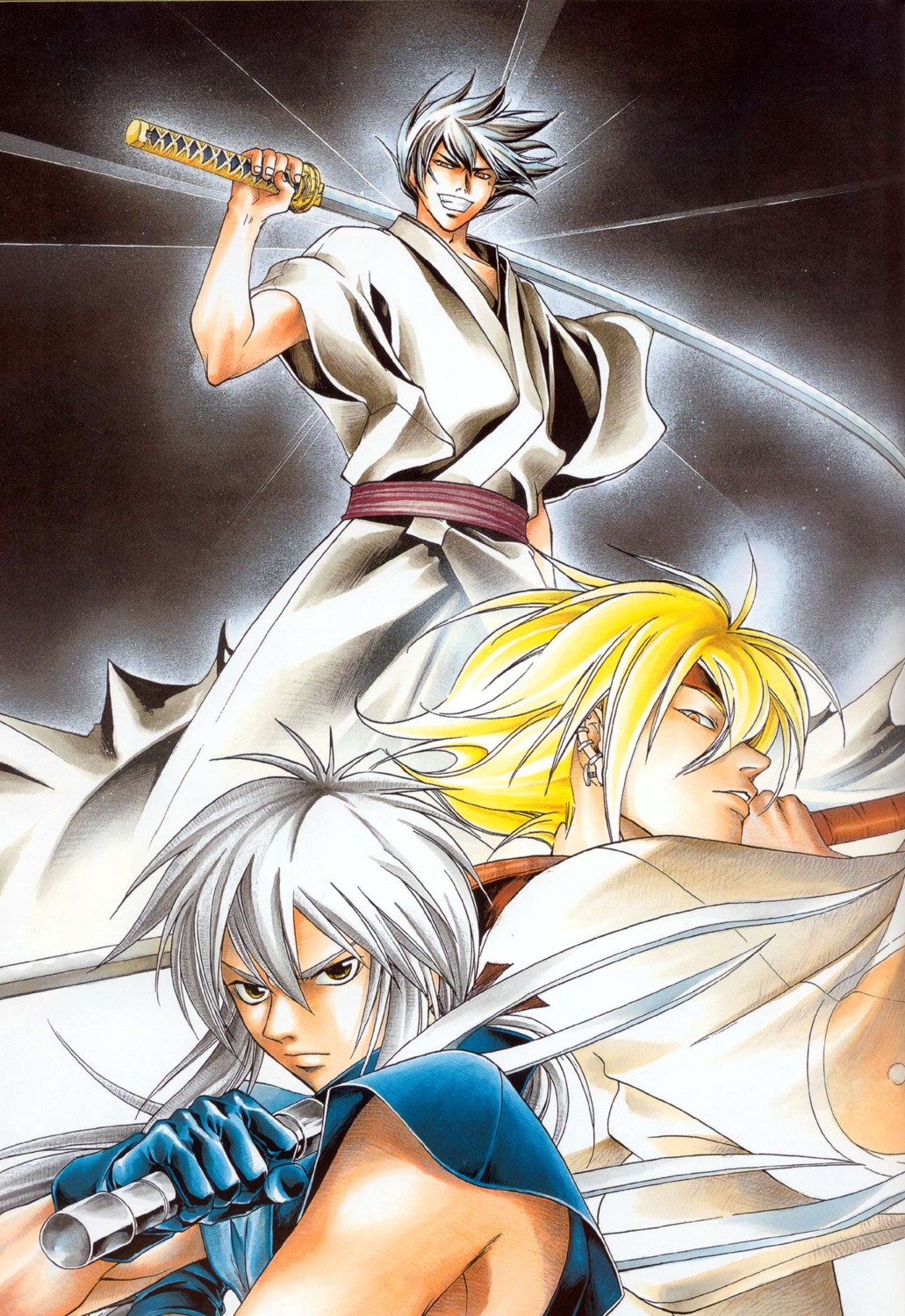 cropme, hotaru_(samurai_deeper_kyo), kamijyo_akimine, kimono, male, oni_me_no_kyo, samurai_deeper_kyo, shinrei