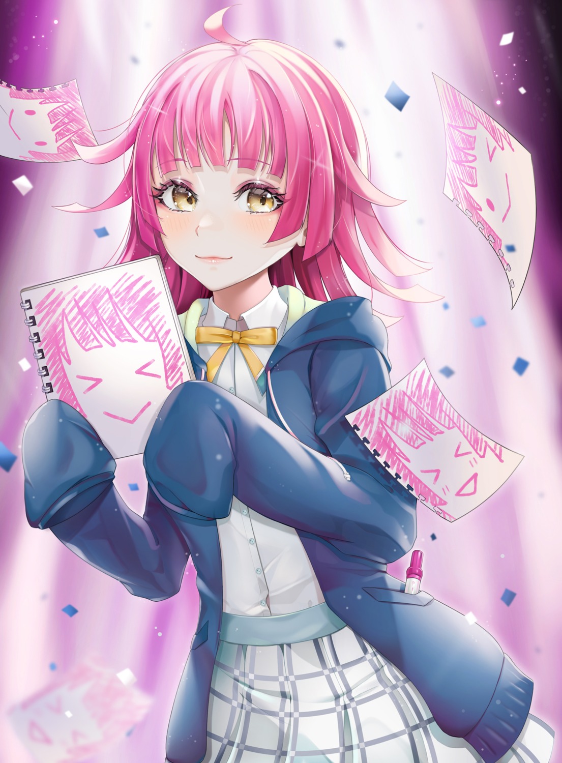 akais, love_live!_(series), love_live!_nijigasaki_gakuen_school_idol_doukoukai, love_live!_school_idol_festival_all_stars, seifuku, tennouji_rina