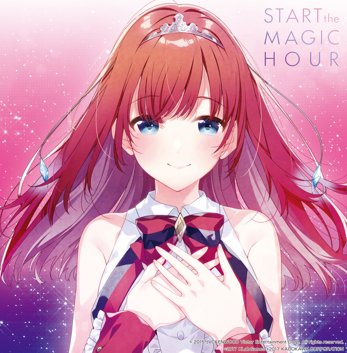 breast_hold, disc_cover, lapis_re:lights, tiara_(lapis_re:lights), u35