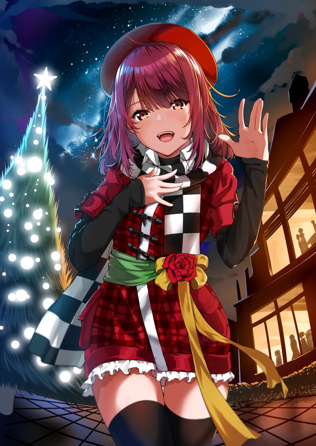 atelier, atelier_sophie, bishi_(bishi), christmas, sophie_neuenmuller, thighhighs