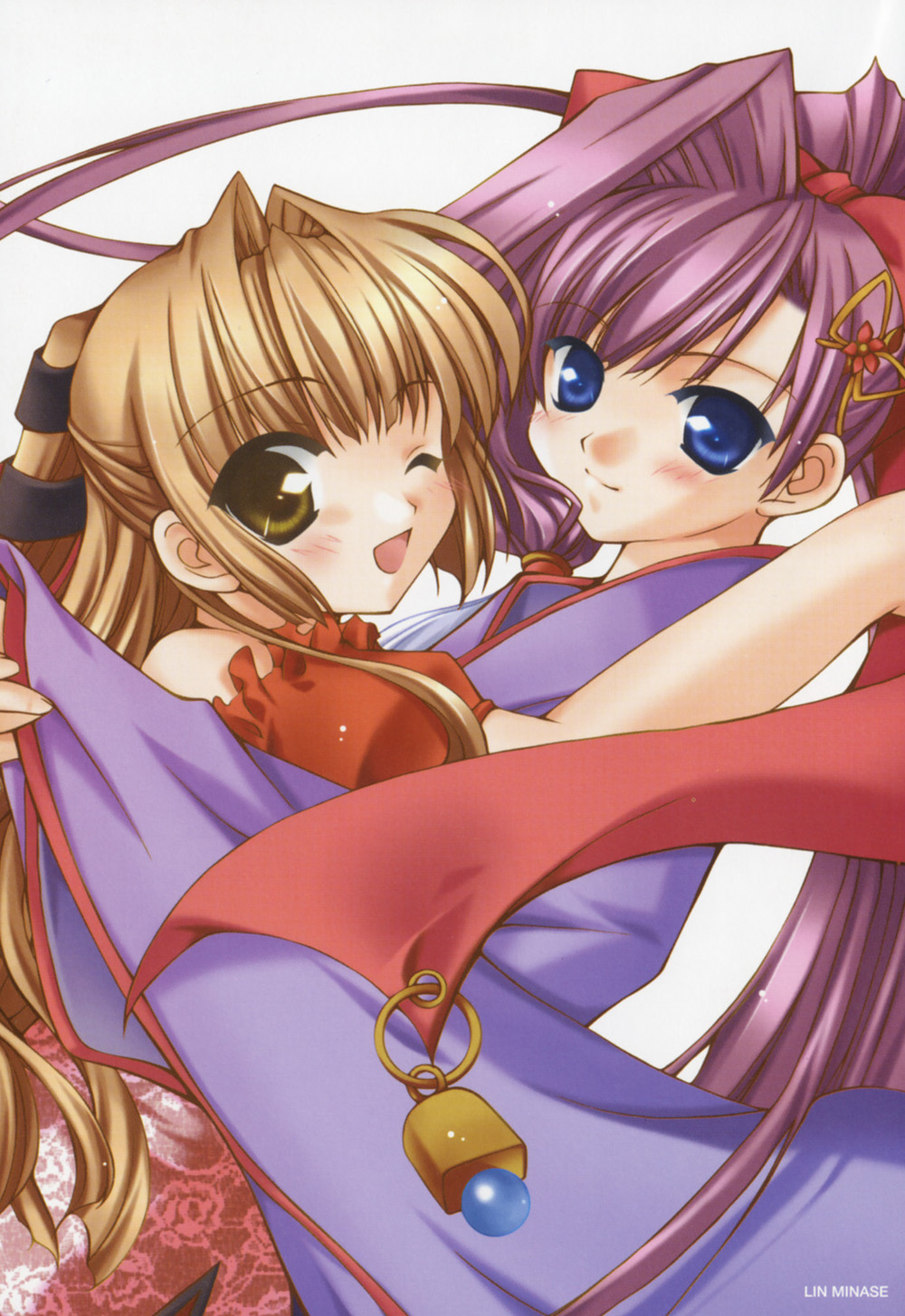 kimono, lefeuille, millet, minase_lin, sorairo_no_organ