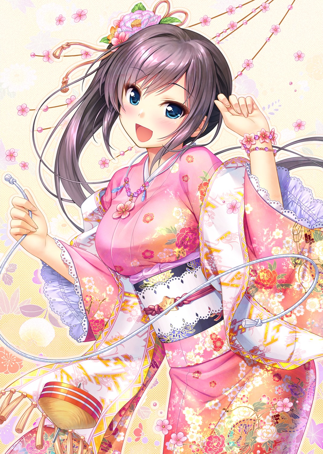 august, inou_hotori, kimono, natsuno_io, sen_no_hatou_tsukisome_no_kouki
