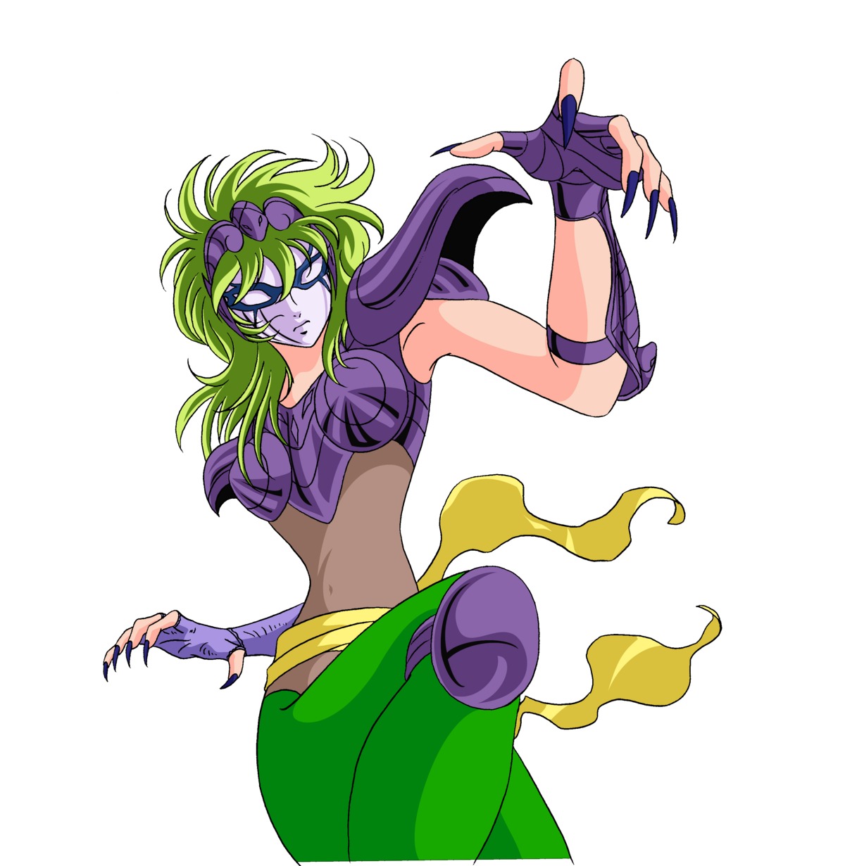 ophiucus_shaina, saint_seiya