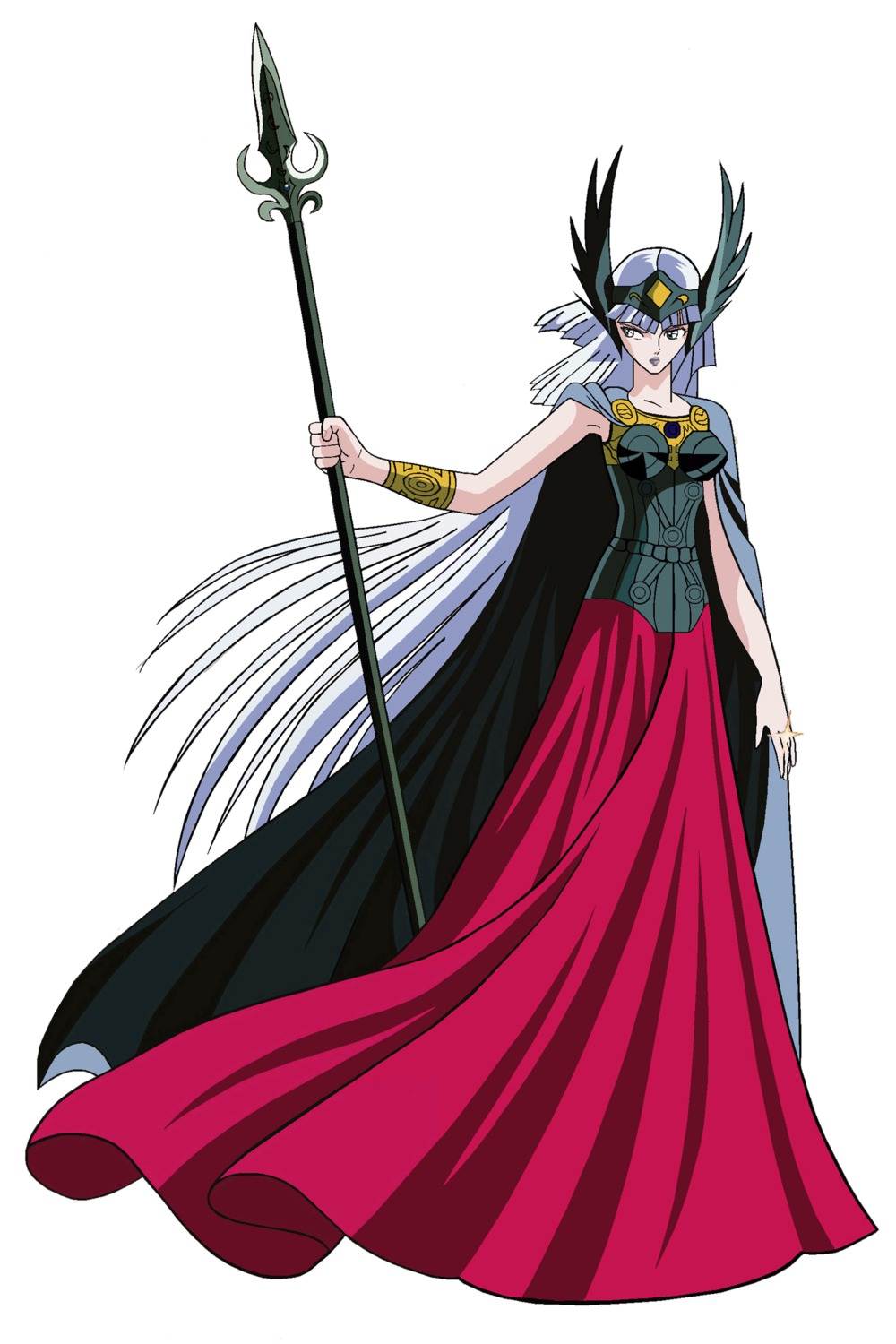 polaris_hilda, saint_seiya