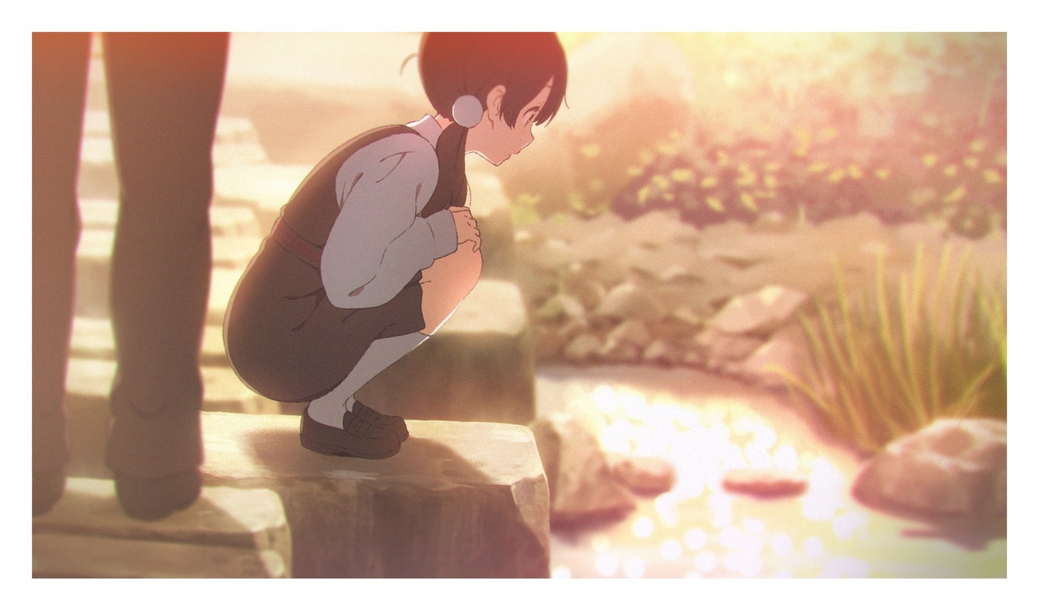 kitashirakawa_tamako, seifuku, tamako_market, tesseract_(retr0_0o)